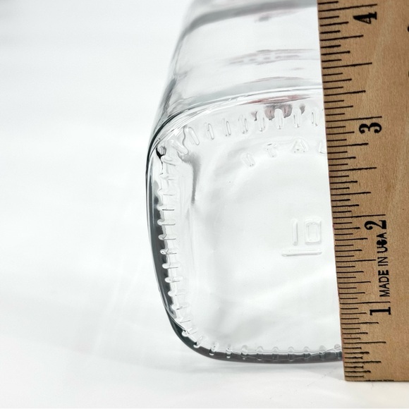 Vintage Italian (2) Swing Top 1 Lt. Glass Bottles/Carafes - Picture 9 of 11